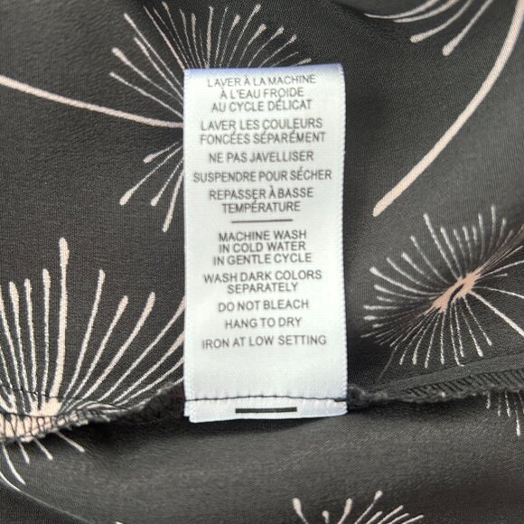 Jacob Minimalist Black Printed Chic Tank Top – X-Small XS - Picture 8 of 8